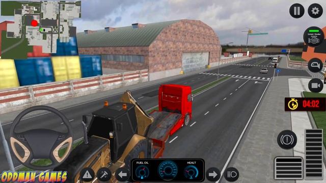 Truck Simulator: Big City Driving - Scraper Transport! Android gameplay смотреть онлайн