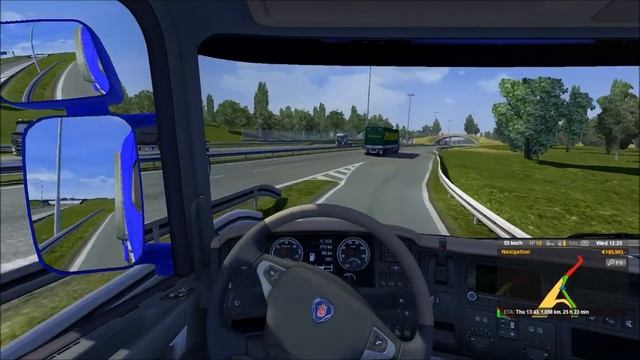 Euro truck simulator 2 scania streamline (TSM 4.7) смотреть онлайн