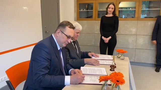Подписание соглашения ОЭК с филиалом МЭИ в городе Смоленск смотреть онлайн