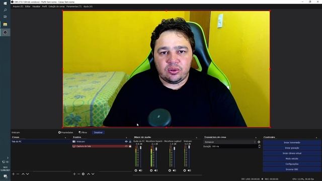 SAIBA COMO CONFIGURAR E USAR WEBCAM NO OBS STUDIO смотреть онлайн
