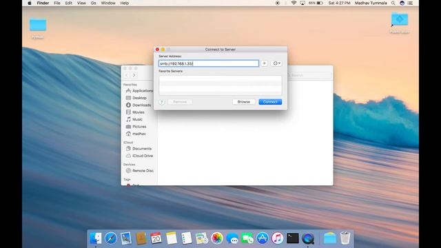 Connect to Server/Run for Network and Sharing(macOS/Windows) смотреть онлайн