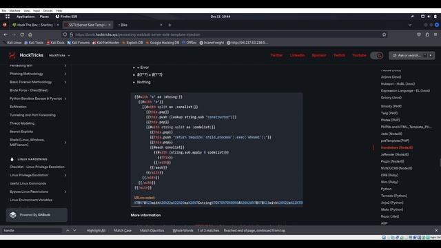 HTB Starting Point: Bike (Video 15) смотреть онлайн