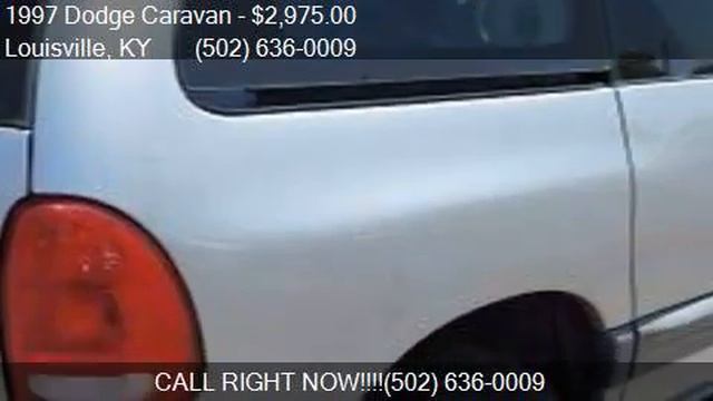 1997 Dodge Caravan SE 3dr Mini Van for sale in Louisville, K смотреть онлайн