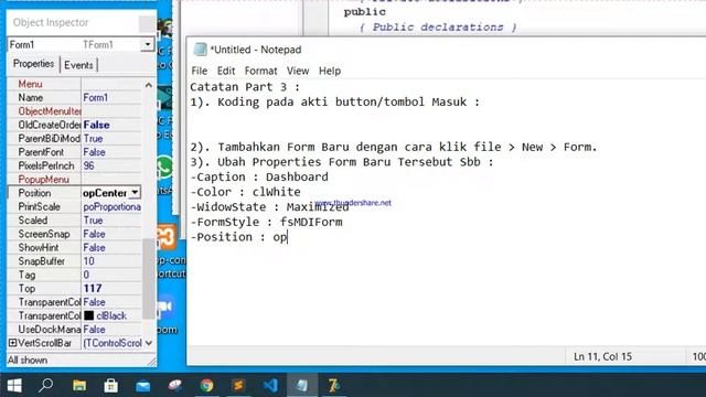 [TUTORIAL DELPHI] | Part 3 - Aksi Login dan Memanggil Form Lain Pada Delphi смотреть онлайн