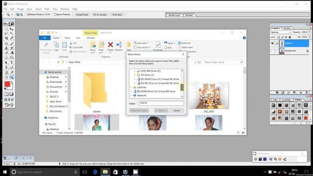 windows 10 photo video move file how to move another folder смотреть онлайн