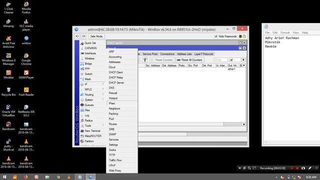 Konfigurasi Mikrotik (Winbox) смотреть онлайн