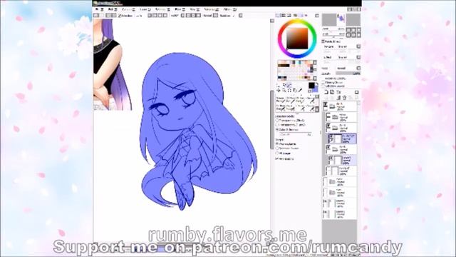 Star Wave Halloween Shanna ♥ Speedpaint [paint tool sai] смотреть онлайн