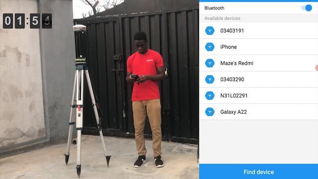 GNSS TUTORIAL-COMNAV N5 BASE AND ROVER INTERNAL RADIO SETUP IN 3 MINS смотреть онлайн