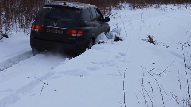 Кайрон пробивает тропу