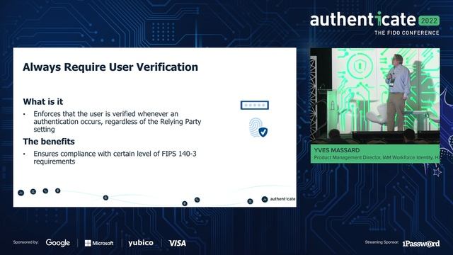 Authenticate 2022: FIDO CTAP 2.1 смотреть онлайн