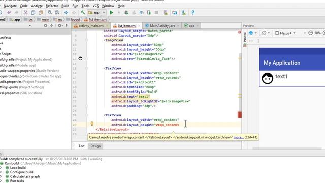الجزء الأول: بناء الواجهات في RecyclerView смотреть онлайн