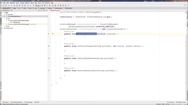 Programowanie w JAVA- Android studio 3 Lokalizacja GPS смотреть онлайн