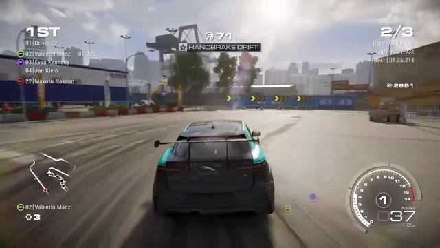 Grid Legends: Jaguar I-Pace eTrophy, Yokohama. смотреть онлайн