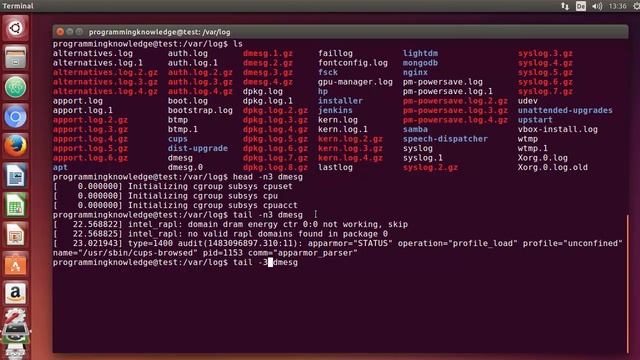 Linux Command Line Tutorial For Beginners 28 Head and Tail Commands смотреть онлайн