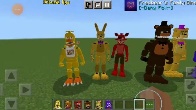 Обзор мода Fredbear Family Diner + ссылка