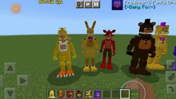 Обзор мода Fredbear Family Diner + ссылка