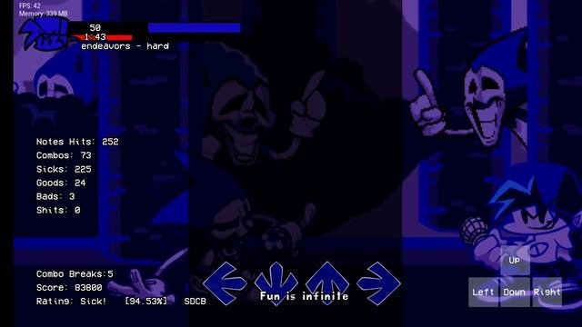 FNF: Sonic EXE: EXEternal android/pc optimized смотреть онлайн