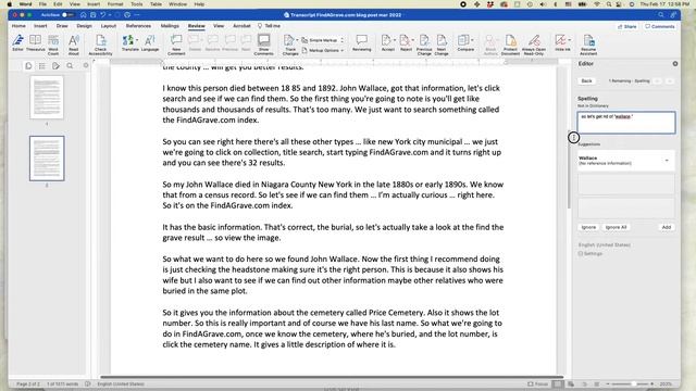 New feature in Word for Microsoft 365: Editor replaces Spellcheck (Windows/macOS) смотреть онлайн