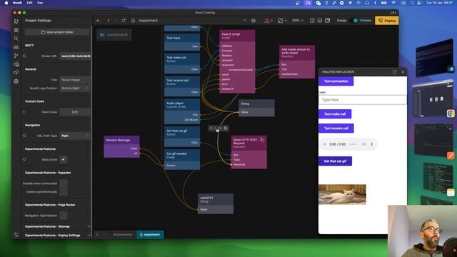 Noodl Live 15th Jan pt2: AWS hosted n8n and MQTT for live data transfer смотреть онлайн