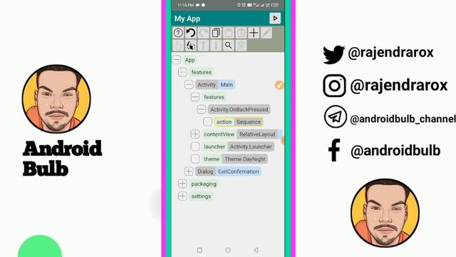 #Tutorial09 How To Add On Back Pressed Exit Activity Confirmation Dialog App Builder|Hindi смотреть онлайн