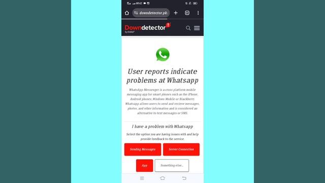 How To Fix Whatsapp Not Working Today||Fix Whatsapp message not sending|| whatsapp down 2024
