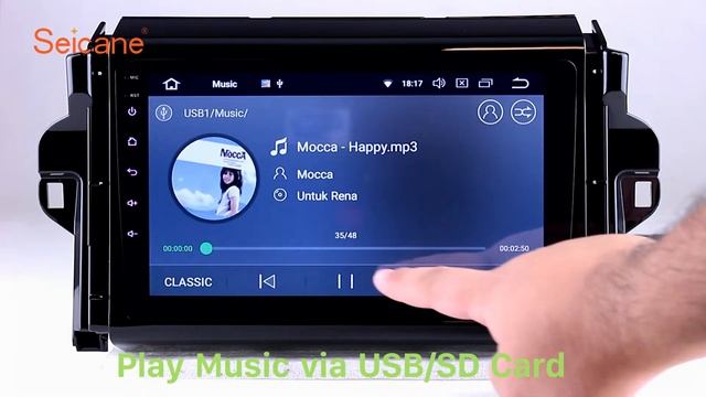 Android 8.0 2016-2018 Toyota Fortuner Radio GPS Head Unit Support 3G 4G WIFI