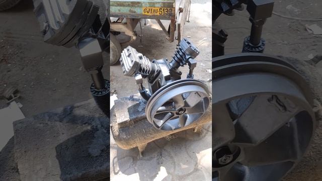 3 HP DOUBLE PISTON AIR COMPRESSOR BLOCK 💥 CONTACT NO-:📞☎️9173703966☎️📞👑 ROYAL MACHINERY 👑AHMEDABAD смотреть онлайн