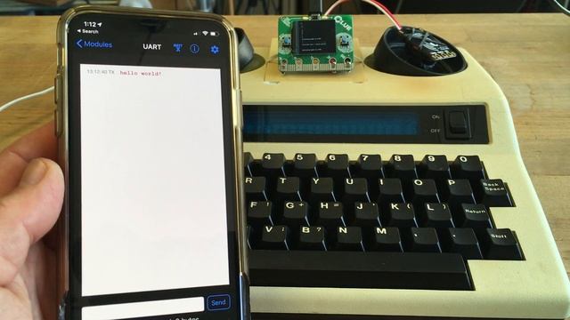 TTY Machine to Bluetooth CLUE Interface #adafruit смотреть онлайн