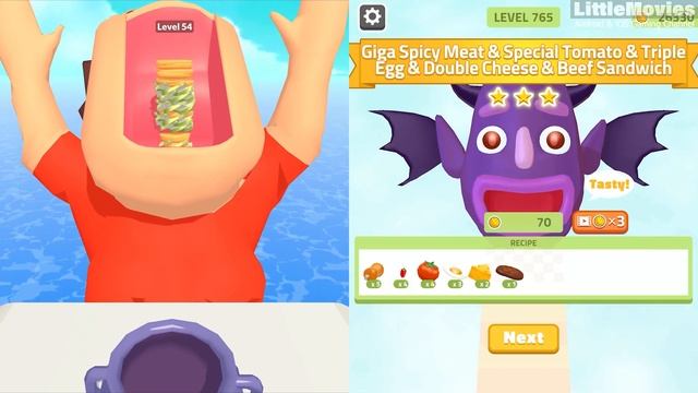 Pancake Run | Sandwich Runner - All Level Gameplay Android,iOS - NEW MEGA APK UPDATE смотреть онлайн