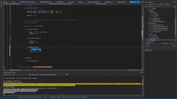 c# - это просто Entity Framework Code First связанные таблицы + Extensions (Расширения классов)