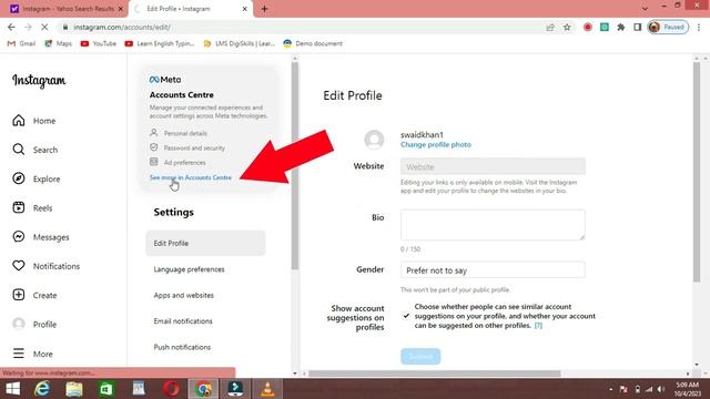 How To Link/Connect Instagram To Facebook On Laptop/PC/Computer/Desktop смотреть онлайн