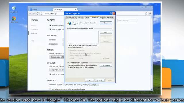 How to fix the error message "Resolving proxy" in Google™ Chrome on a Windows® XP PC смотреть онлайн