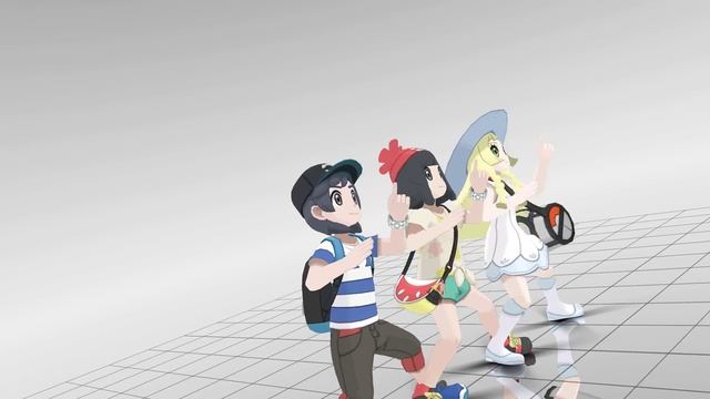 [MMD] Pokemon Sun and Moon ~ Little Apple ~ смотреть онлайн