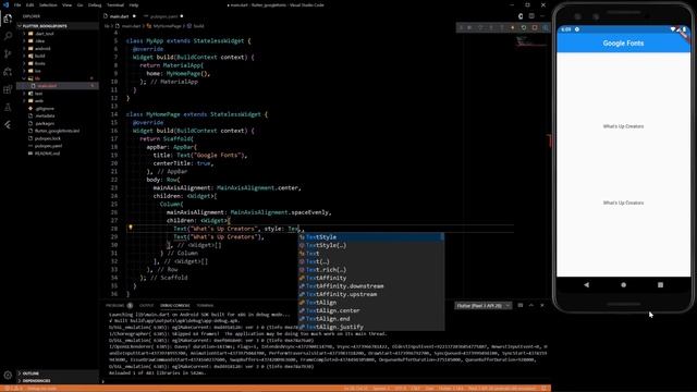 Fonts | Flutter Basics смотреть онлайн