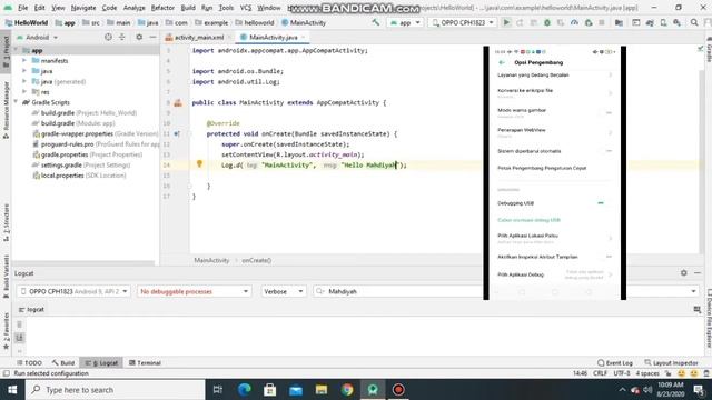 ANDROID STUDIO #1 - HELLO WORLD смотреть онлайн