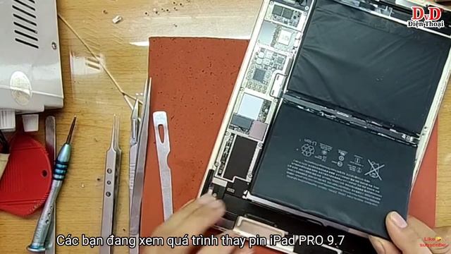 cách thay pin iPad PRO, iPad PRO phù pin , How to replace the battery of iPad PRO, iPad PRO hư pin смотреть онлайн
