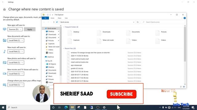 How to Change Default Windows 10 Apps and Games Install Location | windows 10 tips and tricks смотреть онлайн