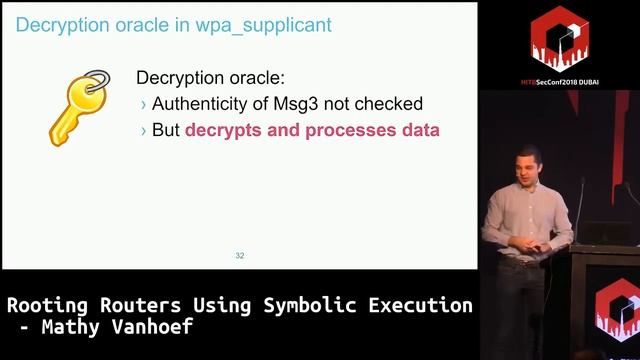 Rooting Routers Using Symbolic Execution Mathy Vanhoef смотреть онлайн