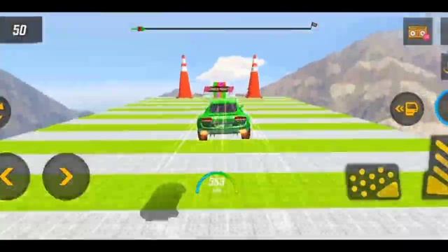 Impossible Driving Car - Car Racing Simulator Game - Android Gameplay смотреть онлайн