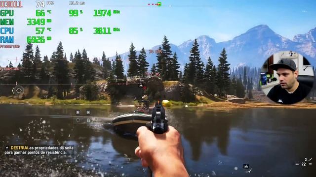 FAR CRY 5 | GTX 1060 6GB com I5 8400 em FullHD - Grape Tec смотреть онлайн