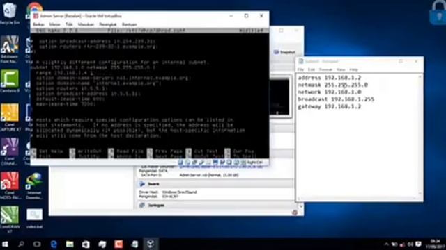 Konfigurasi DHCP Server pada Linux Debian смотреть онлайн