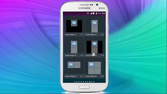 NOTE 4 Weather Widget on Any ANDROID Device смотреть онлайн
