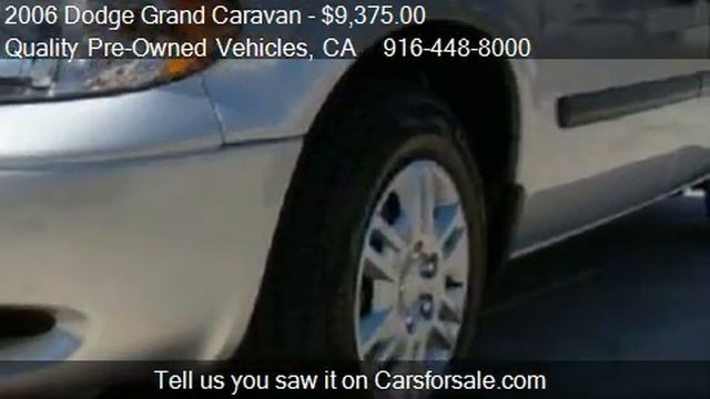 2006 Dodge Grand Caravan SE w/DVD - for sale in Roseville, C смотреть онлайн