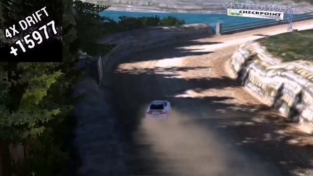 Держу 4Х набирая очки на Drift в режиме Survival. Rally Racer Dirt. Ралли по грязи.