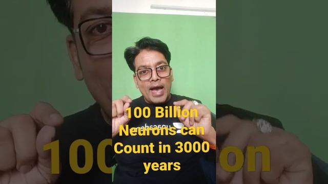 #Fact 104 You Can Count 100 Billion Microscopic Cell Called Neuron in 3000 ymYears Easily смотреть онлайн