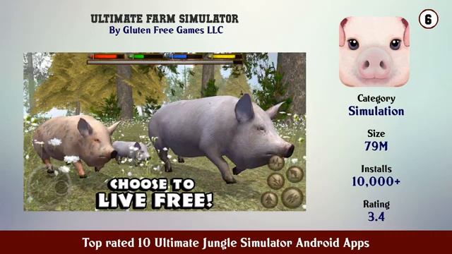 Top rated 10 Ultimate Jungle Simulator Android Apps смотреть онлайн