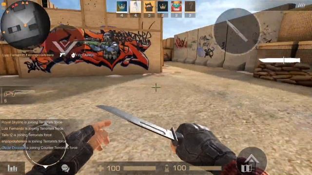 StandOff 2 Winning Gun Game With ONLY A KNIFE‼️ смотреть онлайн