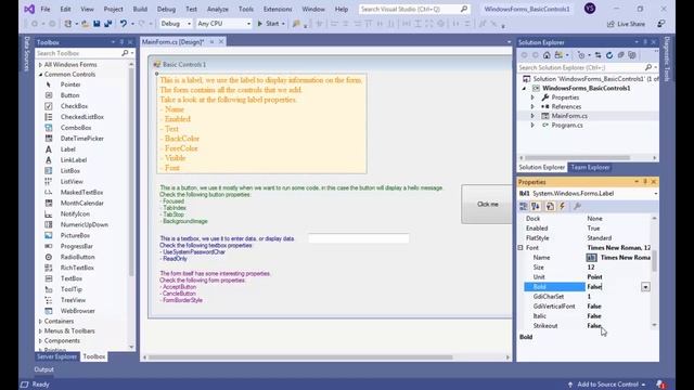 C# Windows Forms Intro Part 1 (Arabic) смотреть онлайн