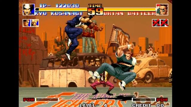 The King of Fighters 94 ( KOF 94 ) Hero Team - MAME Emulator смотреть онлайн
