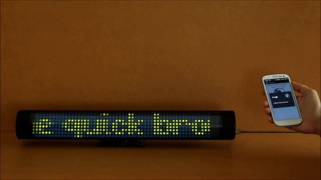 Voice Input Arduino Bi-color LED Matrix Scrolling Text Display (Bluetooth + Android) - jolliFactory смотреть онлайн